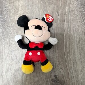 Disney Mickey Mouse Plush - Black, Red, Yellow